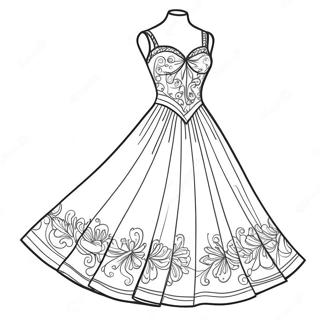 Trang To Mau Vay Co Dien Thanh Lich 71934-15802