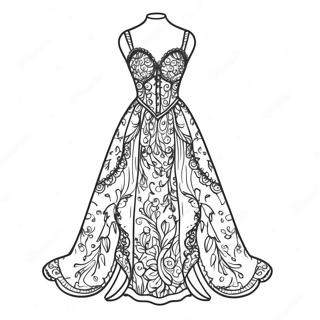 Trang To Mau Vay Co Dien Thanh Lich 71934-15803