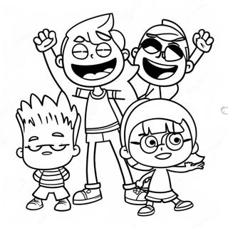 Trang To Mau Nhan Vat Ngoi Nha On Ao 71957 15815