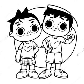 Nhà Ồn Ào Trang tô màu