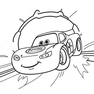 Trang To Mau Lightning Mcqueen Dua Xe 7277-603