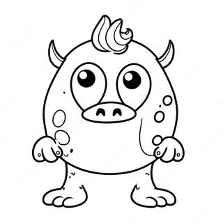 Trang To Mau Quai Vat Cham Biem Tinh Nghich 73089-16701