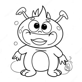 Trang To Mau Quai Vat Cham Biem Tinh Nghich 73089-16704