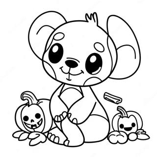 Trang To Mau Halloween Stitch 73855-17287