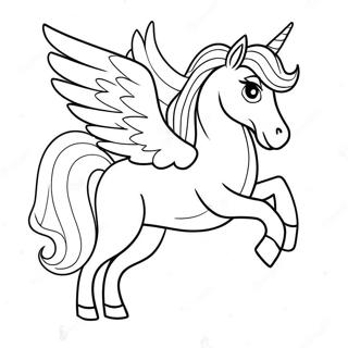 Trang To Mau Ngua Pegasus Thanh Lich Trong Hoang Hon 74114-17497