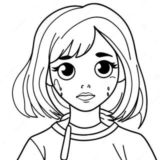 Trang To Mau Co Gai Emo Buon Voi Trai Tim Tan Vo 75010 18196