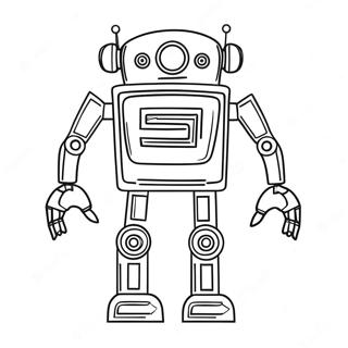 Trang To Mau Chu R Robot 75577-18639