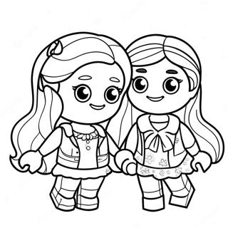 Trang To Mau Cuoc Phieu Luu Lego Friends Day Mau Sac 75858 18851