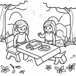 Trang To Mau Lego Friends Da Ngoai Vui Ve 75861 18862