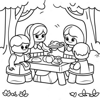 Trang To Mau Lego Friends Da Ngoai Vui Ve 75861 18863