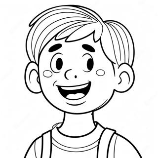 Trang To Mau Greg Heffley Voi Khuon Mat Hai Huoc 75884-18869