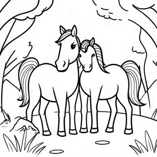 Trang To Mau Gia Dinh Ngua Hoang Trong Thien Nhien 76270-19175