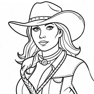 Trang To Mau Co Gai Cao Boi Dung Cam Voi Day Thung 76321 19216