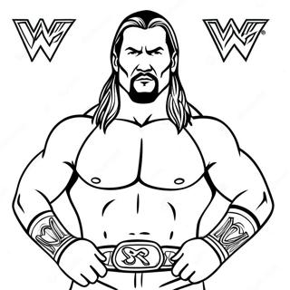 Trang To Mau Sieu Sao Wwe De Tranh Tô Màu