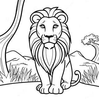 Trang To Mau Su Tu Hung Vi Trong Savanna 79099-21352