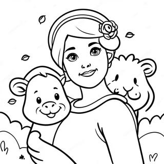 Trang To Mau Diana Va Roma Voi Nhung Con Vat De Thuong 79154-21404