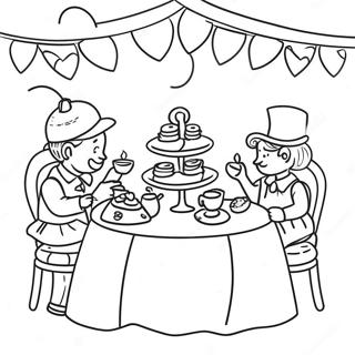 Canh Tiec Tra Co Dien Trang To Mau 79798-21892