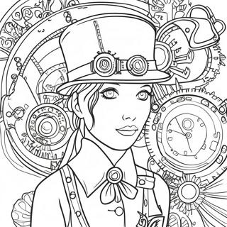 Steampunk Tranh Tô Màu