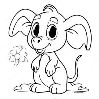 Trang Tô Màu Horton Nghe Thấy Ai Đó Tranh Tô Màu