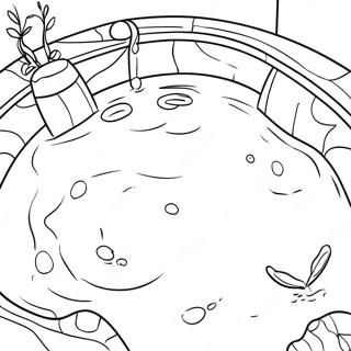 Bể Bơi Trang tô màu