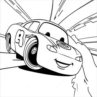 Trang To Mau Lightning Mcqueen Dua Vao Luc Hoang Hon 8112-663