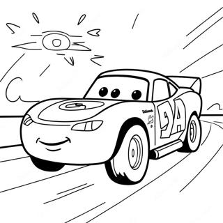 Trang To Mau Lightning Mcqueen Dua Vao Luc Hoang Hon 8112-664
