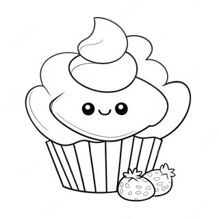 Bluey Muffin Tranh Tô Màu