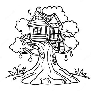 Trang To Mau Ngoi Nha Tren Cay Huyen Bi 82650-24132