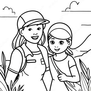 Trang To Mau Me Va Con Gai Phieu Luu 83319-24654