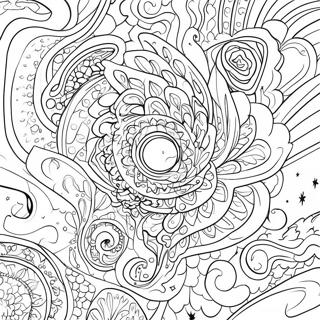 Trang To Mau Tinh Van Vu Tru Day Mau Sac 83957-25149