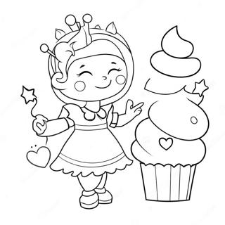 Trang To Mau Pinkalicious Voi Banh Cupcake 84291 25417