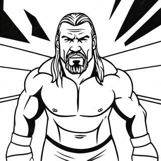 Trang To Mau Triple H Cang Thang Trong San Dau 84499-25583