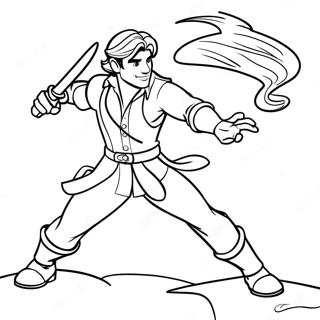 Trang To Mau Flynn Rider Trong Hanh Dong Phim Tangled 8477 1756