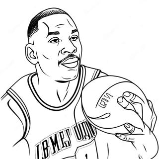 Trang To Mau Michael Jordan Voi Bong Ro 85060 26101