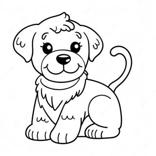 Trang To Mau Cho Con Goldendoodle De Thuong 85518-26450
