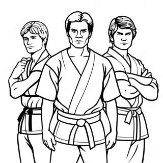 Trang To Mau Nhan Vat Cobra Kai 85597-26515