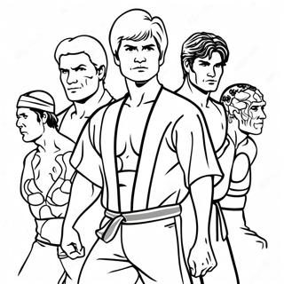 Trang To Mau Nhan Vat Cobra Kai 85597-26516