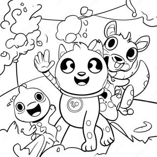 Krew Trang tô màu