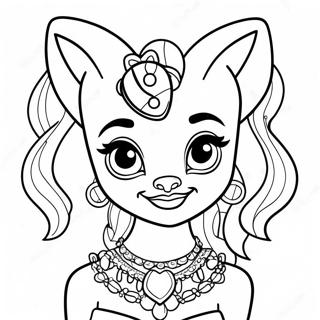 Trang To Mau Clawdeen Wolf Voi Phu Kien Thoi Trang 87877-28290