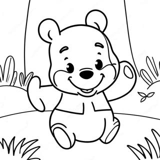 Trang To Mau Winnie The Pooh Em Be Vui Ve Trong Rung 88059 28612