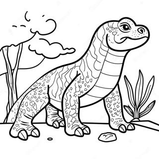 Trang To Mau Rong Komodo Trong Thien Nhien 88212 28729