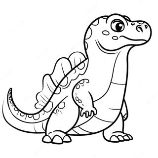 Trang To Mau Rong Komodo Hoat Hinh 88213 28734