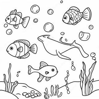 Trang To Mau He Sinh Thai Dai Duong Day Mau Sac 88701 29106