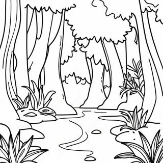 Trang To Mau He Sinh Thai Rung Nhiet Doi Xanh Tuoi 88702-29112