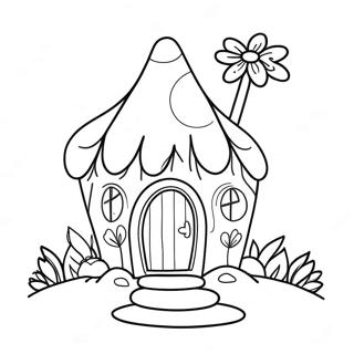 Ngoi Nha Tien Ky Dieu Voi Hoa To Mau 88906-29263