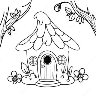 Ngoi Nha Tien Ky Dieu Voi Hoa To Mau 88906-29264