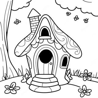 Ngoi Nha Tien Ky Quac Trong Rung To Mau 88907-29268