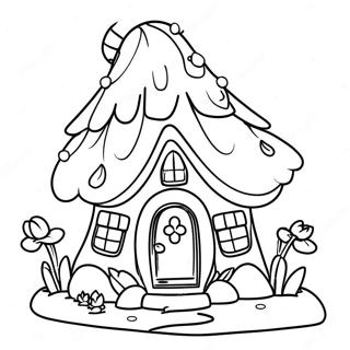 Ngoi Nha Tien Huyen Bi Voi Anh Sang Lap Lanh To Mau 88909-29274