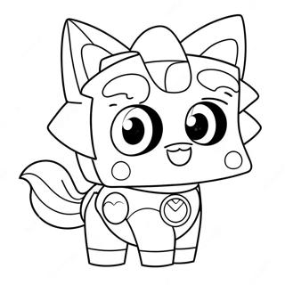 Unikitty Tranh Tô Màu