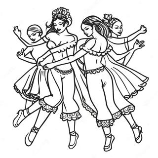 Trang To Mau Vu Cong Le Hoi Fiesta Ruc Ro 89603-29808